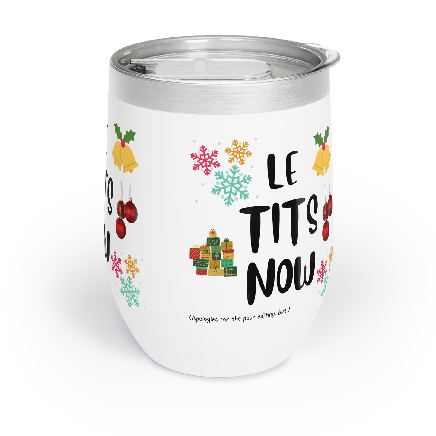 Secret Santa Present Christmas Eve Gift Christmas Decor Indoor Winter Mug Holiday Coffee Cup Chill Wine Tumbler Best Christmas Mug