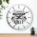 Silent Wall Clock, Home Decor Wall Clock, 10" Wall Clock, Cleverly Disguised - Mug Project