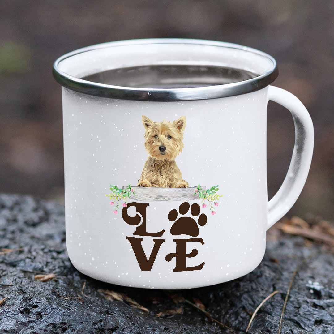 LOVE-Westie Stainless Steel Camping Mug - Mug Project | Funny Coffee Mugs, Unique Wine Tumblers & Gifts