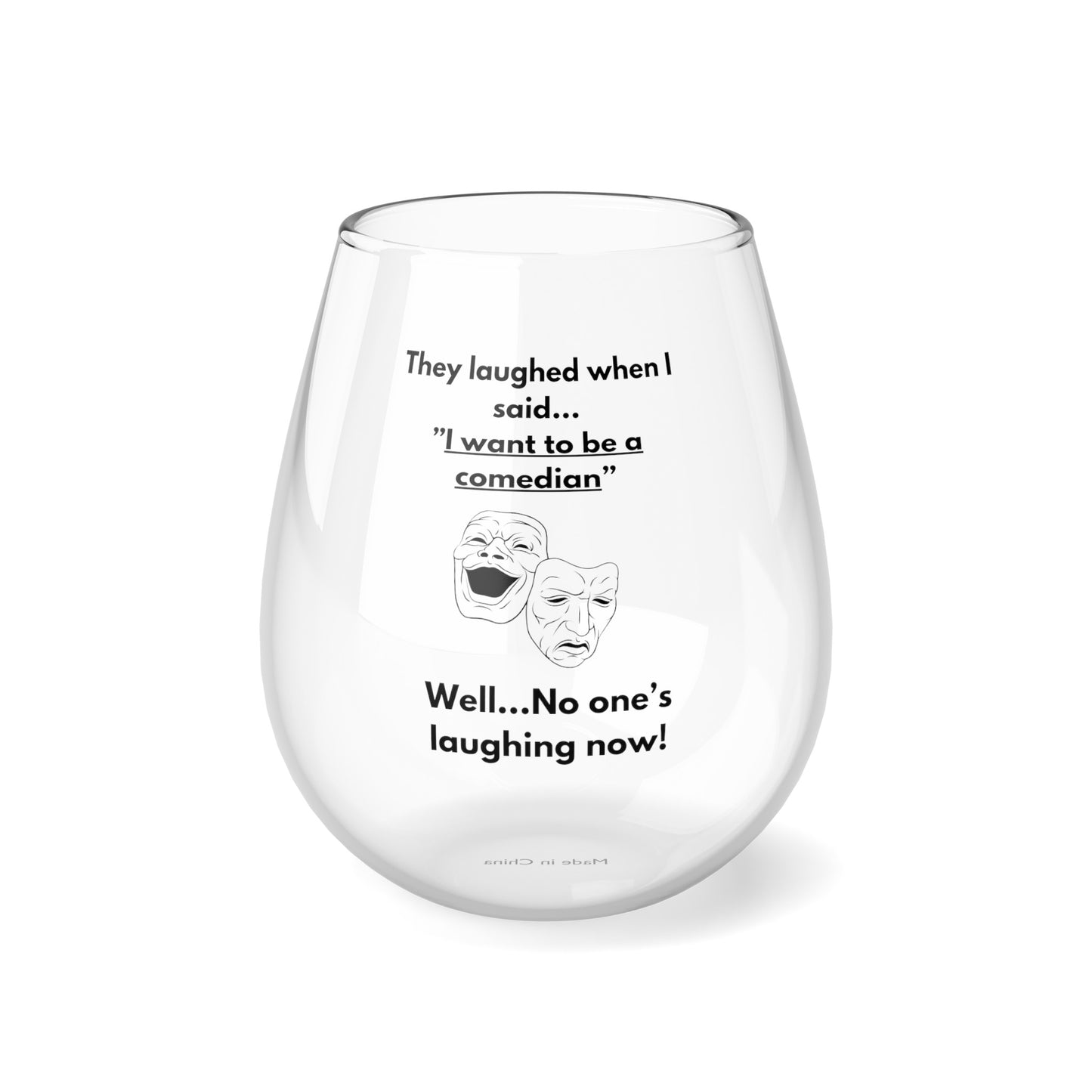 Stemless Wine Glass, 11.75oz