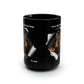Wiener Dog Black Mug 15oz Dachshund Dog Coffee Mug Custom Pet Gift For Coffee Fans