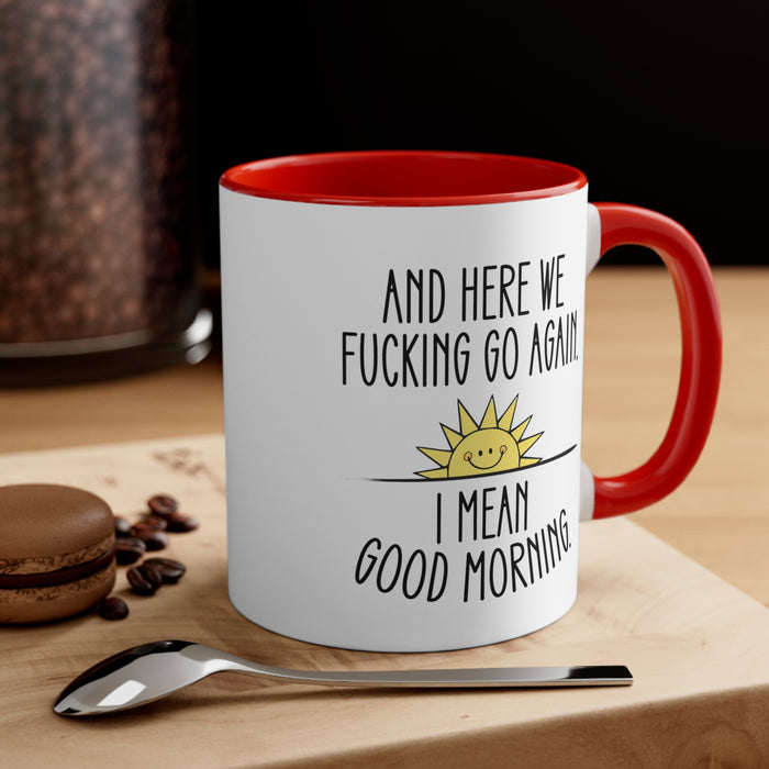 Good Morning Accent Coffee Mug, 11oz