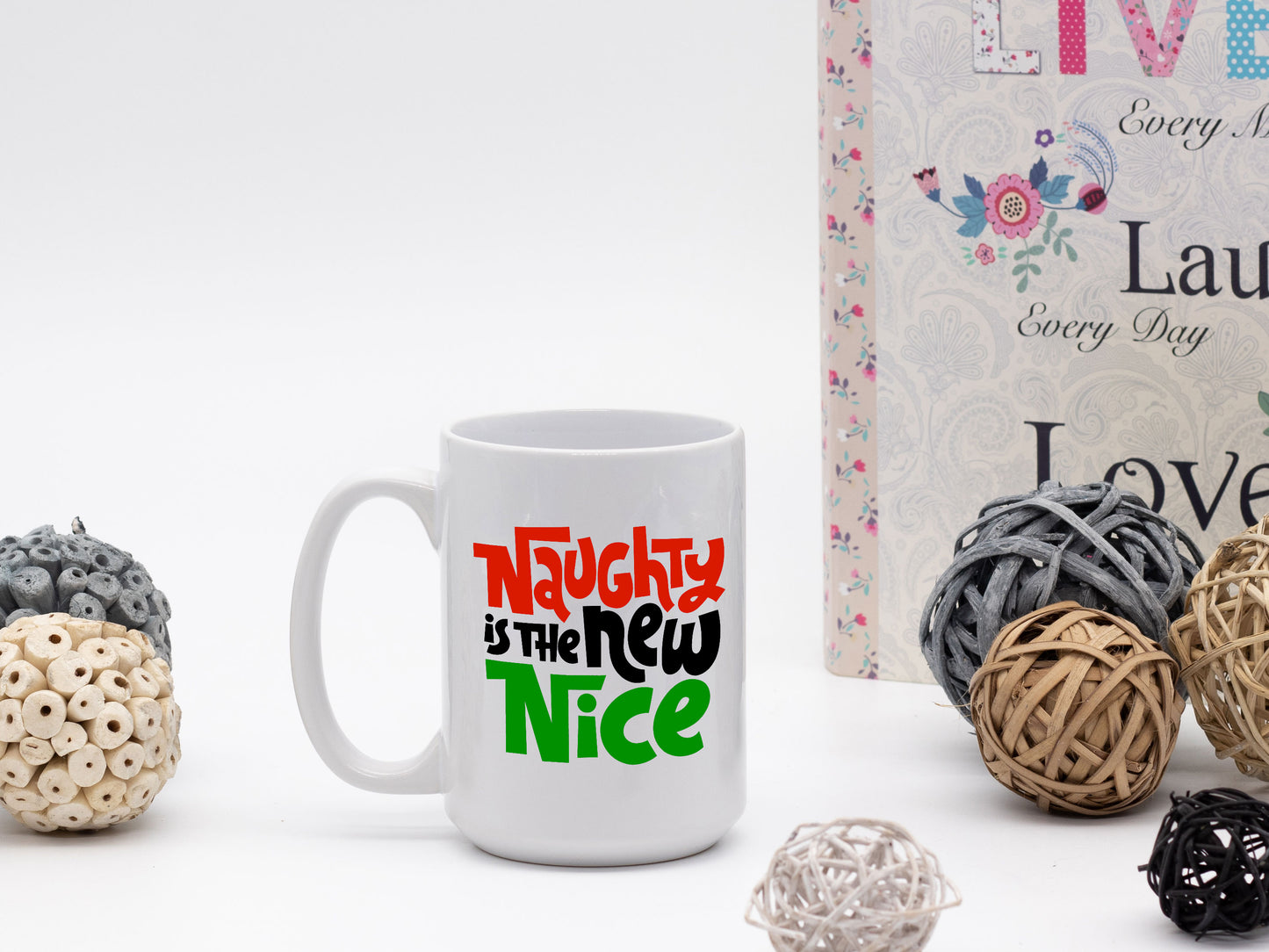 Naughty Is The New Nice White Coffee Mug - Mug Project | Funny Coffee Mugs, Unique Wine Tumblers & Gifts