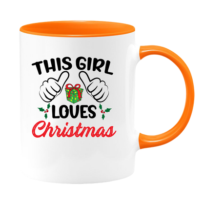 This Girl White Coffee Mug With Colored Inside & Handle - Mug Project | Funny Coffee Mugs, Unique Wine Tumblers & Gifts