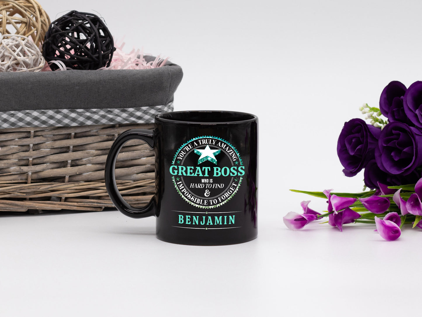 Great Boss Black Coffee Mug - Mug Project