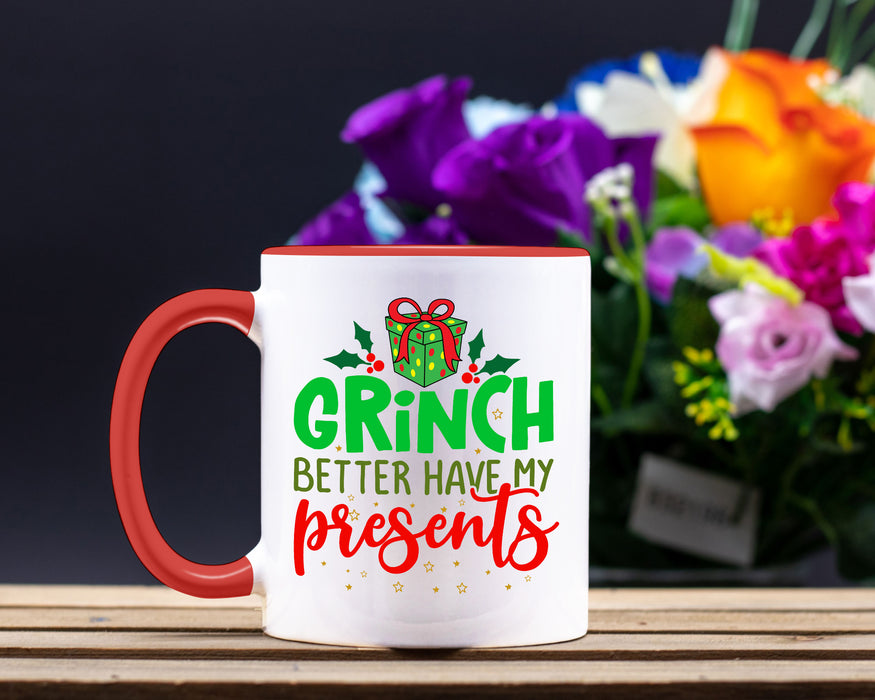 Ceramic White Coffee Mug Grinch Tea Cup Holiday Mug Best Christmas Mug - Mug Project