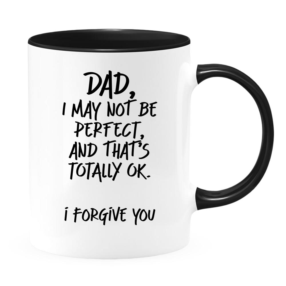 I Forgive You | Colored Inside and Handle Mug - Mug Project