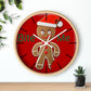 Wall clock, Home Decor Clock, Bite Me, Christmas Clock - Mug Project