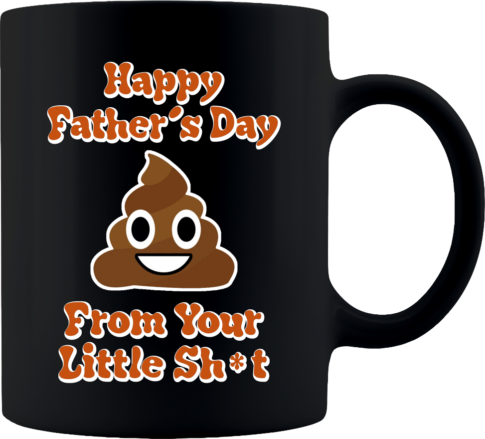 Your Little Shit | Black Coffee Mug | Ceramic Coffee Mug | Gift for Dad - Mug Project