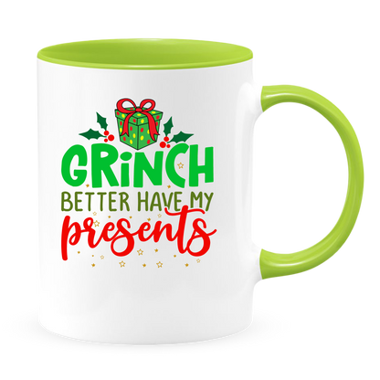 Ceramic White Coffee Mug Grinch Tea Cup Holiday Mug Best Christmas Mug - Mug Project