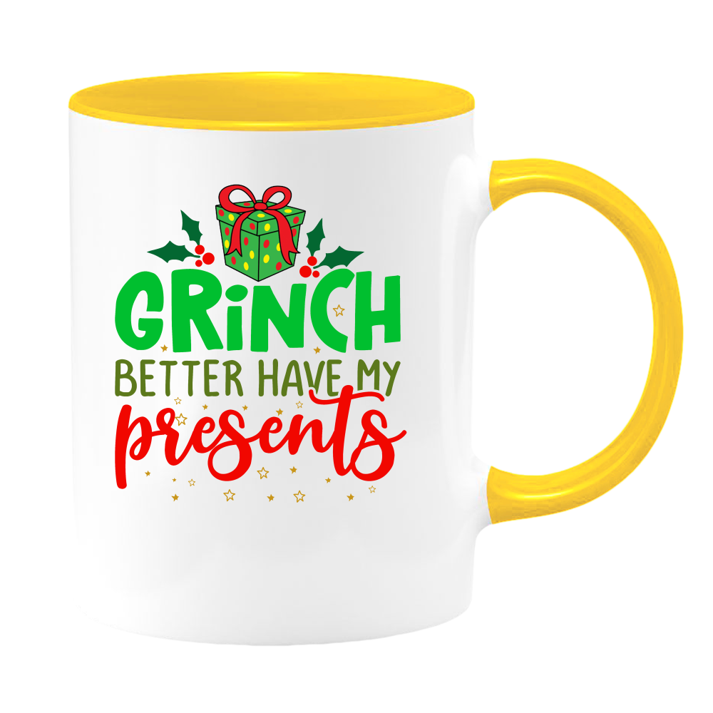 Ceramic White Coffee Mug Grinch Tea Cup Holiday Mug Best Christmas Mug - Mug Project