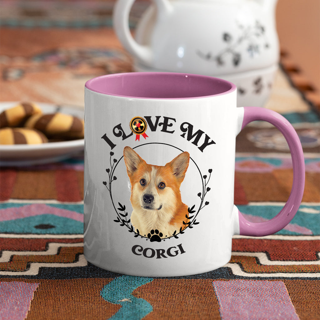 Corgi Coffee Mug Custom Pet Mug Gift For Coffee Fans Pet Coffee Mug Large Coffee Cup