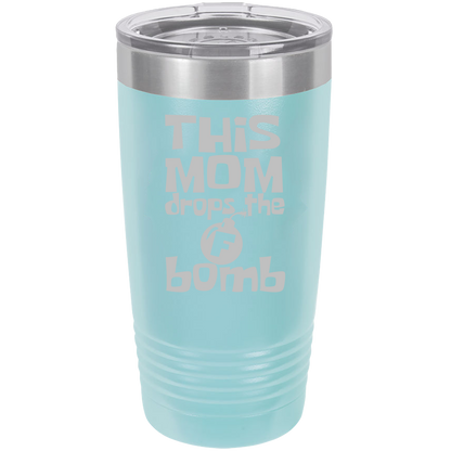 Insulated Tumbler, Insulated Tumbler with Lid, Stainless Steel Tumbler, Thermal Tumbler, Stainless Steel Cups, This Mom - Mug Project