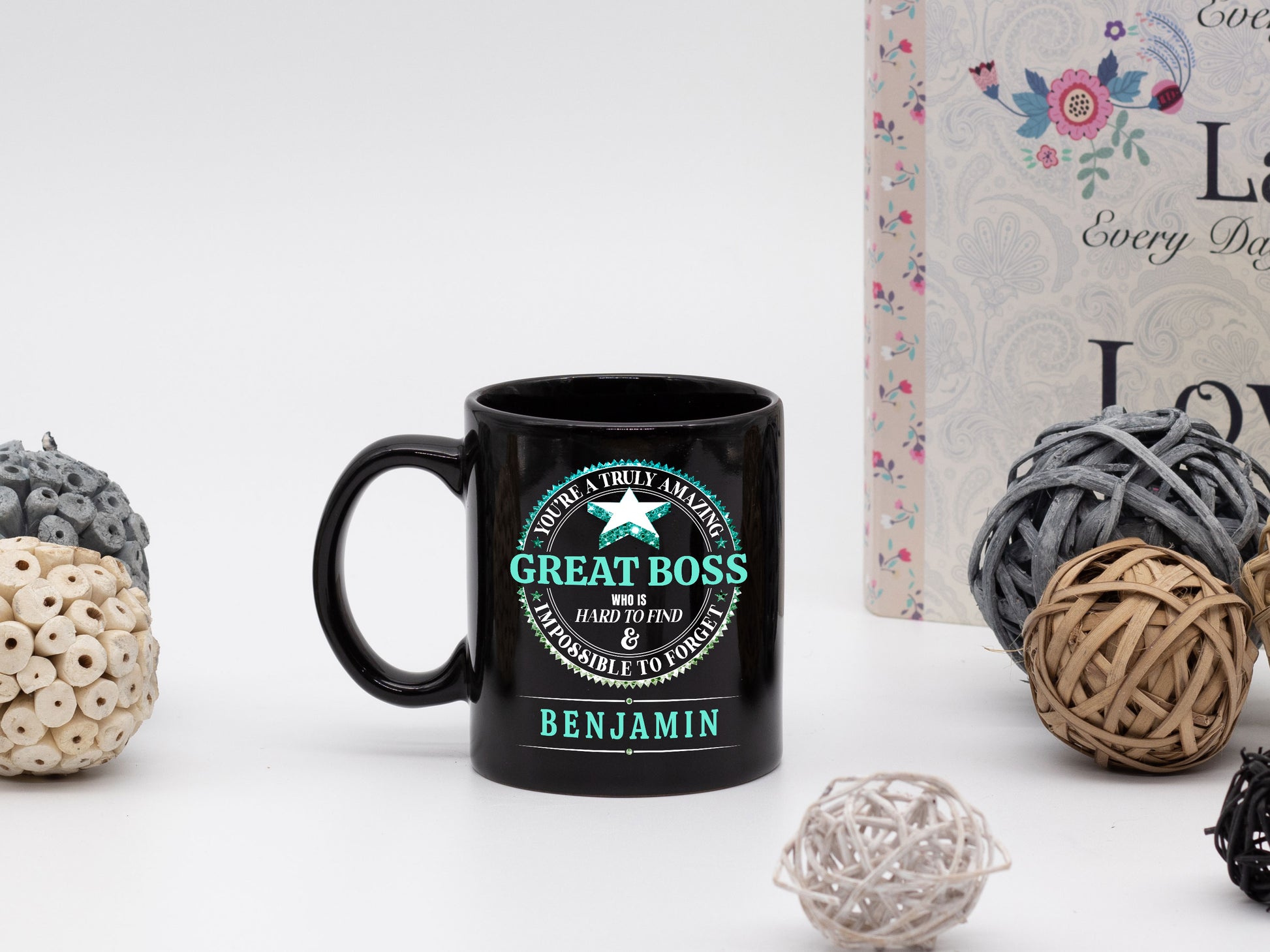 Great Boss Black Coffee Mug - Mug Project