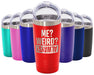 Insulated Tumbler, Insulated Tumbler with Lid, Stainless Steel Tumbler, Thermal Tumbler, Stainless Steel Cups, Me Weird? - Mug Project