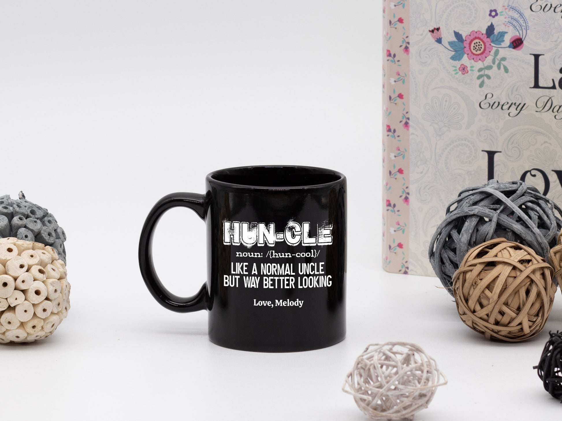 Huncle Black Coffee Mug - Mug Project | Funny Coffee Mugs, Unique Wine Tumblers & Gifts