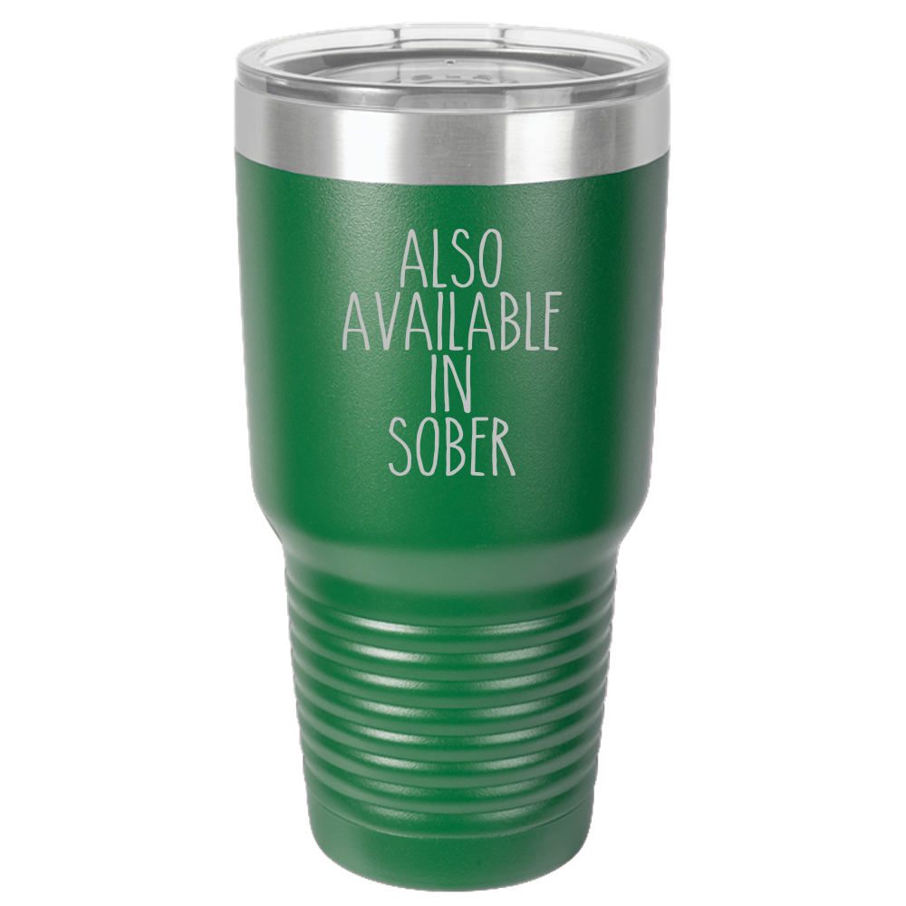 Tumbler with Lid, Stainless Steel Tumbler, Thermal Tumbler, Stainless Steel Cups, Insulated Tumbler, Also Available In Sober - Mug Project