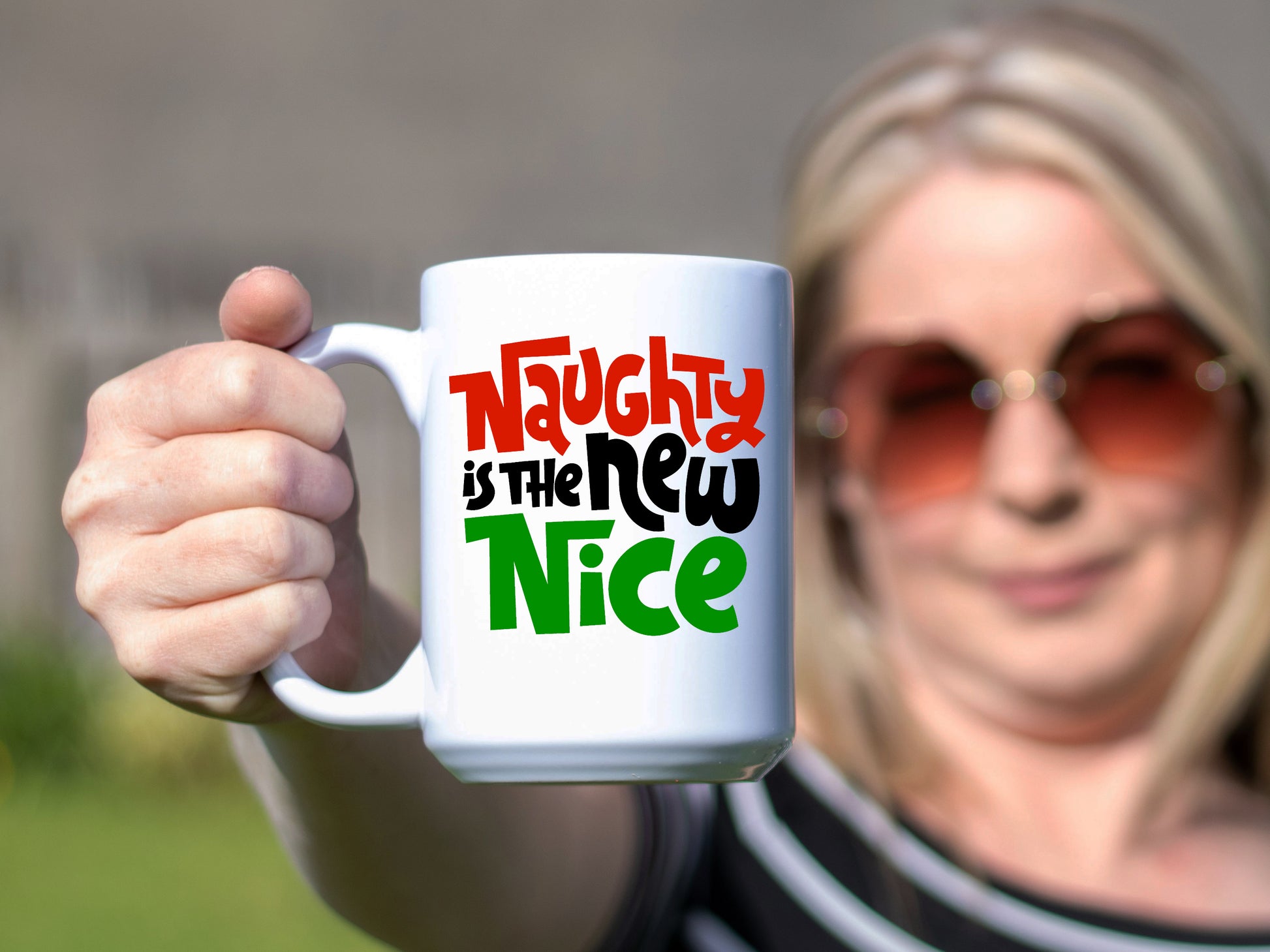Naughty Is The New Nice White Coffee Mug - Mug Project | Funny Coffee Mugs, Unique Wine Tumblers & Gifts