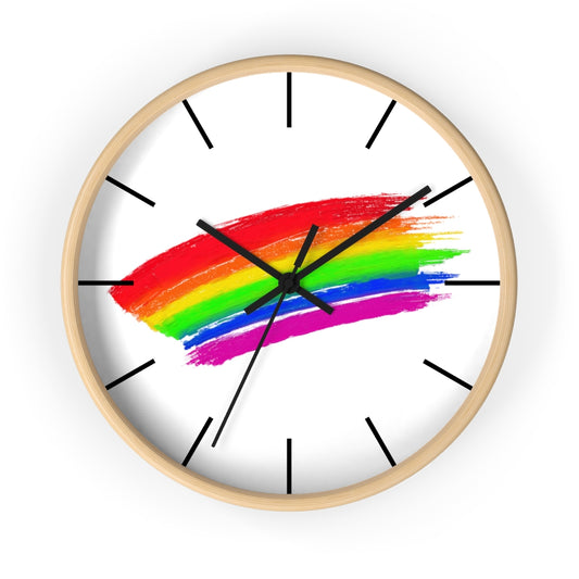 Wall clock, Rainbow Wall Clock, Silent Clock - Mug Project