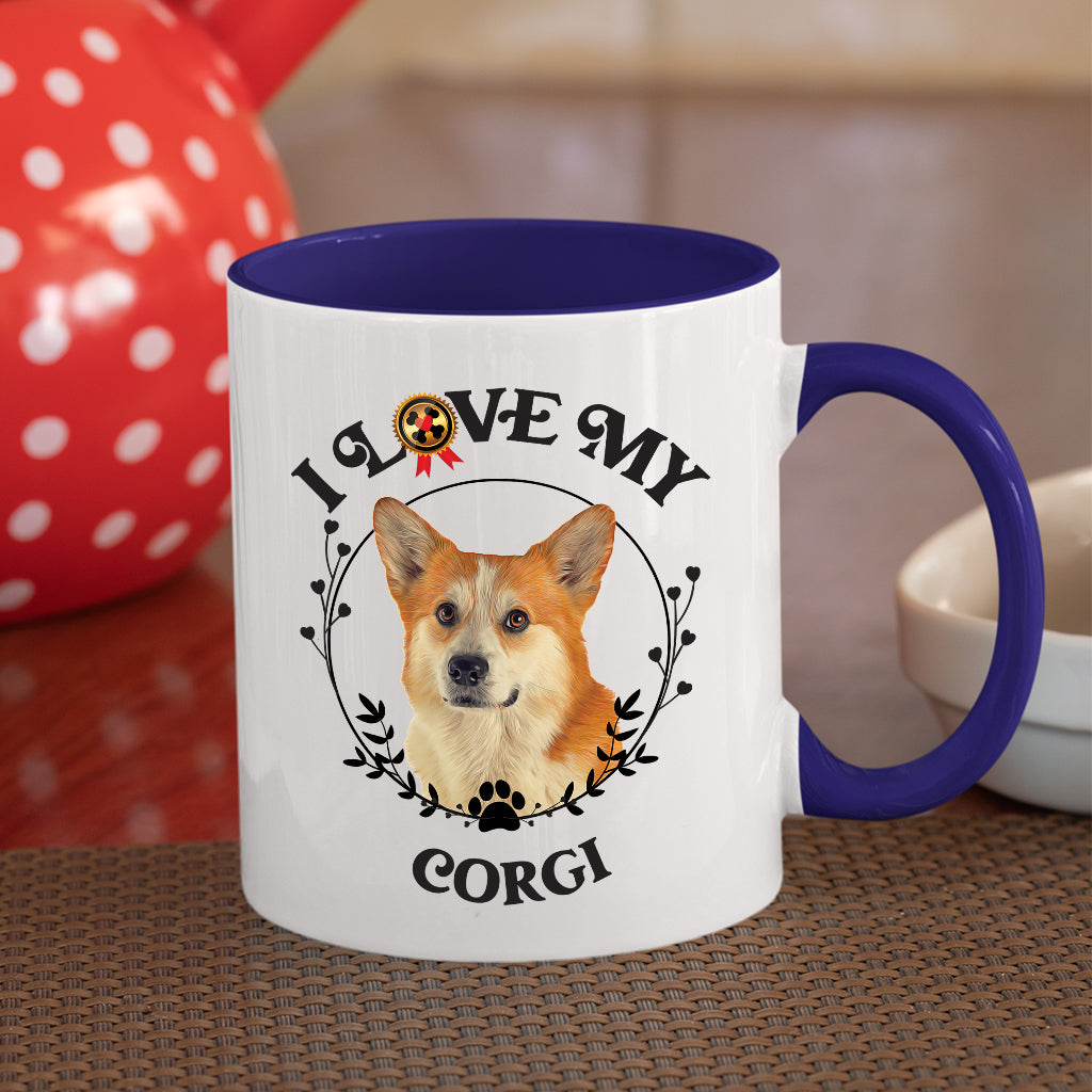 Corgi Coffee Mug Custom Pet Mug Gift For Coffee Fans Pet Coffee Mug Large Coffee Cup