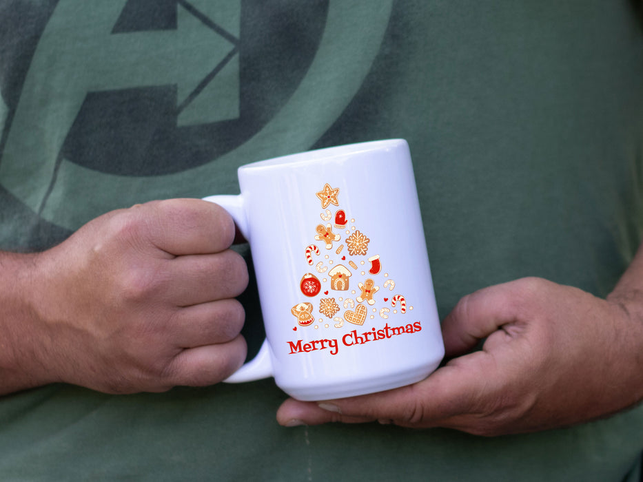 Ceramic White Coffee Mug Holiday Mug Best Merry Christmas Mug - Mug Project