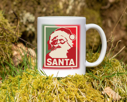 Ceramic White Coffee Mug Santa Tea Cup Holiday Mug Best Christmas Mug - Mug Project