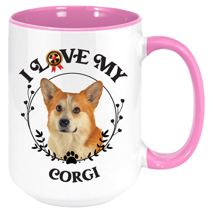 Corgi Coffee Mug Custom Pet Mug Gift For Coffee Fans Pet Coffee Mug Large Coffee Cup