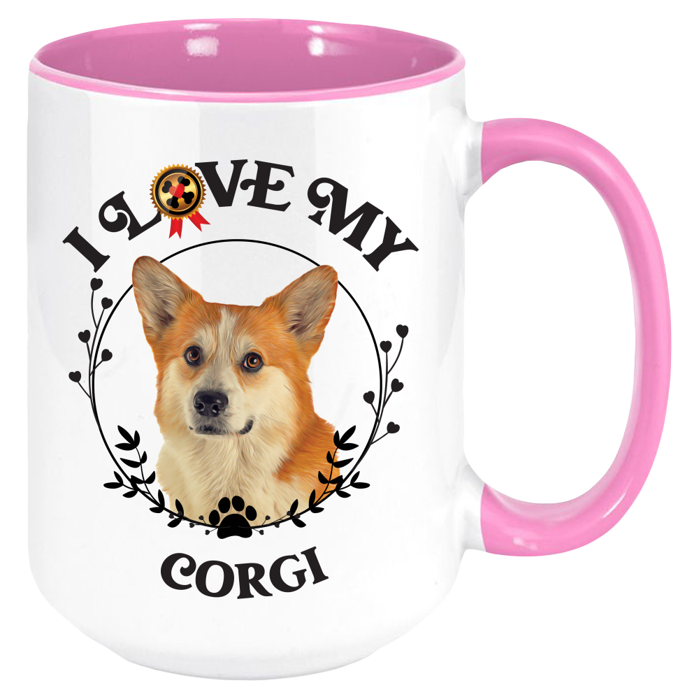 Corgi Coffee Mug Custom Pet Mug Gift For Coffee Fans Pet Coffee Mug Large Coffee Cup
