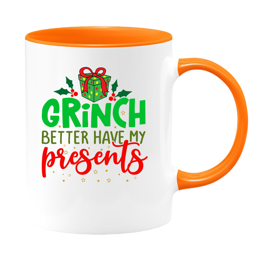 Ceramic White Coffee Mug Grinch Tea Cup Holiday Mug Best Christmas Mug - Mug Project