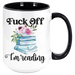 Coffee Mug, Printed Mug, Coffee Cup, Tea Mug, Graphic Mug, I'm Reading - Mug Project