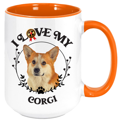 Corgi Coffee Mug Custom Pet Mug Gift For Coffee Fans Pet Coffee Mug Large Coffee Cup