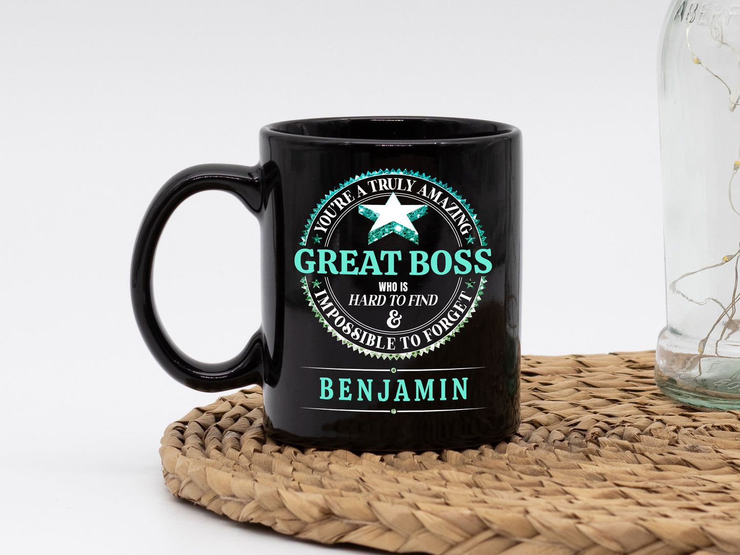 Great Boss Black Coffee Mug - Mug Project