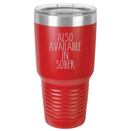 Tumbler with Lid, Stainless Steel Tumbler, Thermal Tumbler, Stainless Steel Cups, Insulated Tumbler, Also Available In Sober - Mug Project