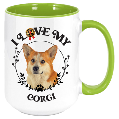 Corgi Coffee Mug Custom Pet Mug Gift For Coffee Fans Pet Coffee Mug Large Coffee Cup