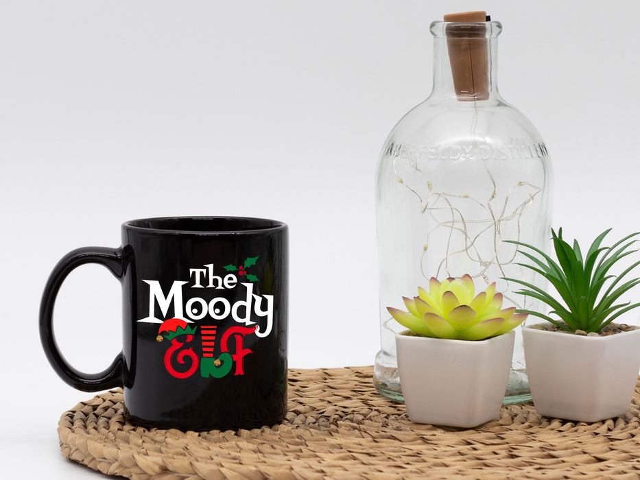 The Moody Elf Black Coffee Mug - Mug Project