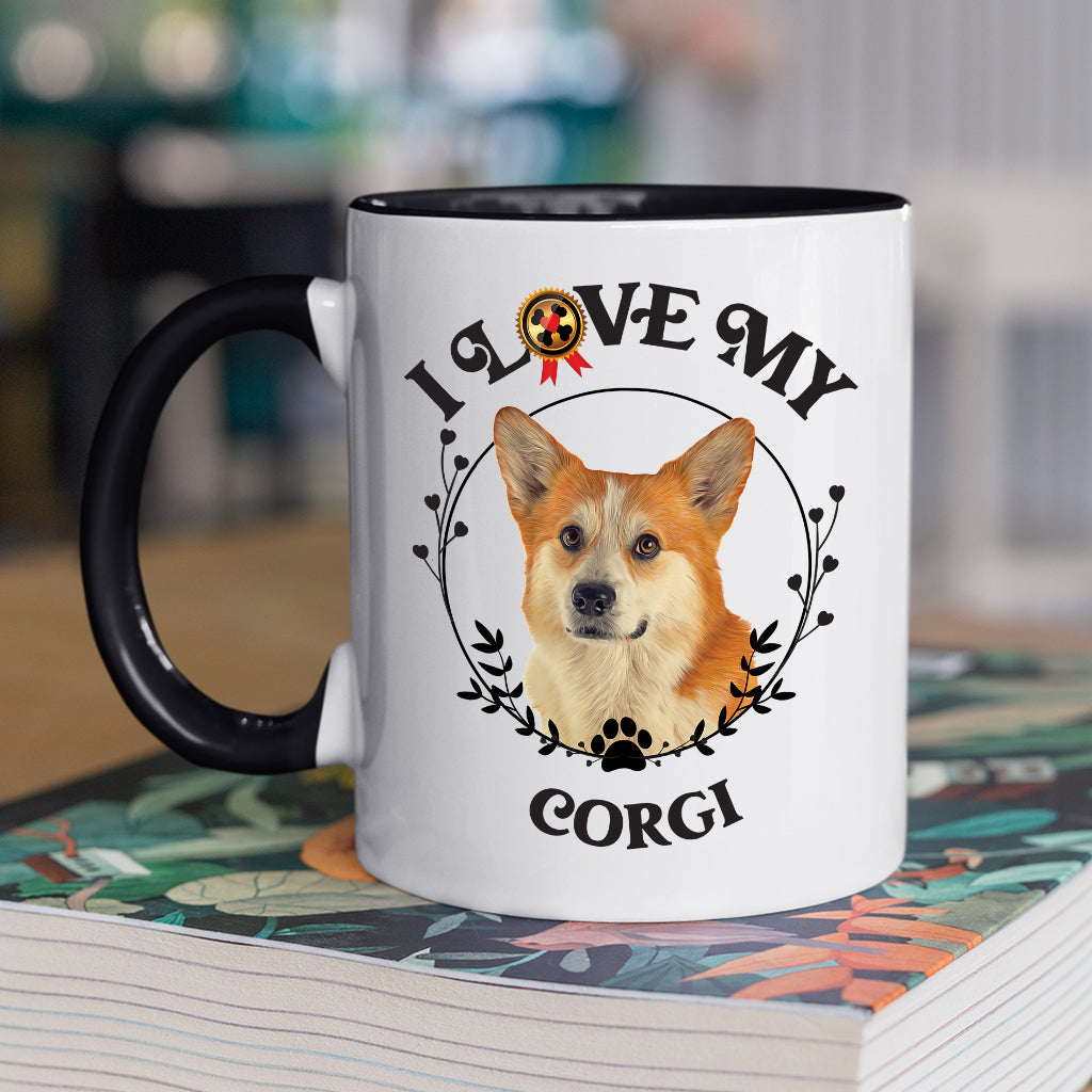 Corgi Coffee Mug Custom Pet Mug Gift For Coffee Fans Pet Coffee Mug Large Coffee Cup