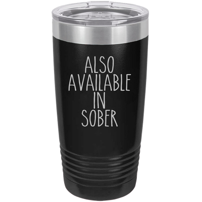 Tumbler with Lid, Stainless Steel Tumbler, Thermal Tumbler, Stainless Steel Cups, Insulated Tumbler, Also Available In Sober - Mug Project