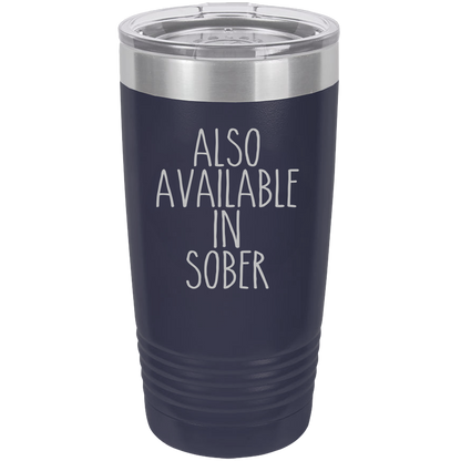 Tumbler with Lid, Stainless Steel Tumbler, Thermal Tumbler, Stainless Steel Cups, Insulated Tumbler, Also Available In Sober - Mug Project