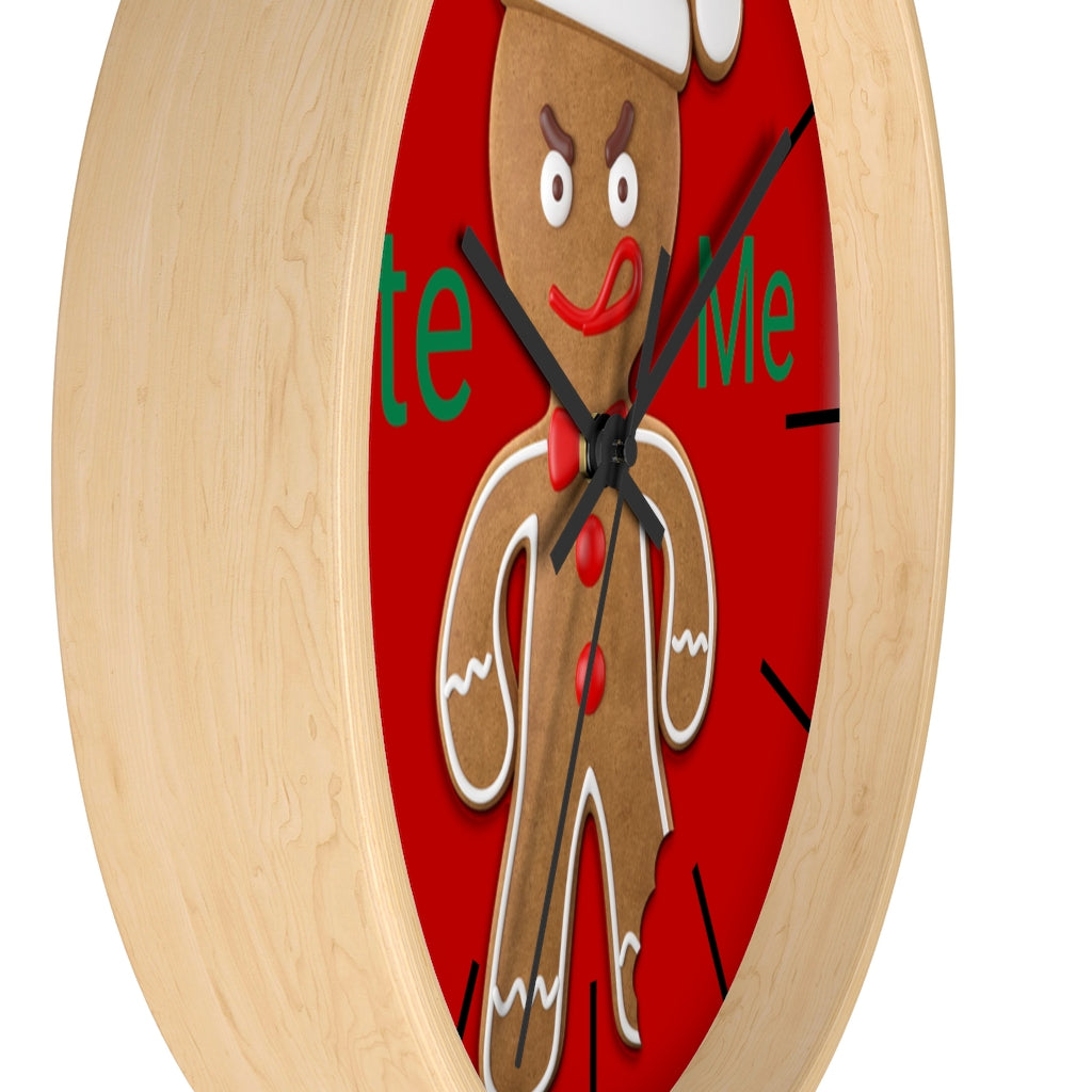 Wall clock, Home Decor Clock, Bite Me, Christmas Clock - Mug Project