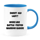 Coffee Mug, Printed Mug, Coffee Cup, Tea Mug, Graphic Mug, Sweet old Lady? - Mug Project