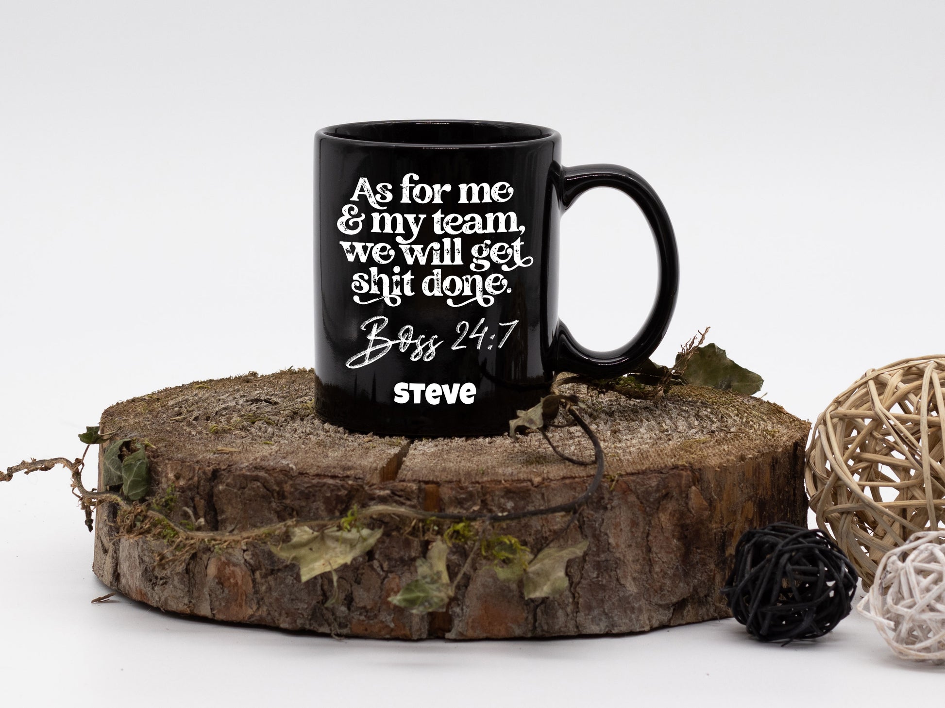 Coffee Mug, Printed Mug, Coffee Cup, Tea Mug, Graphic Mug, Me And My Team - Mug Project