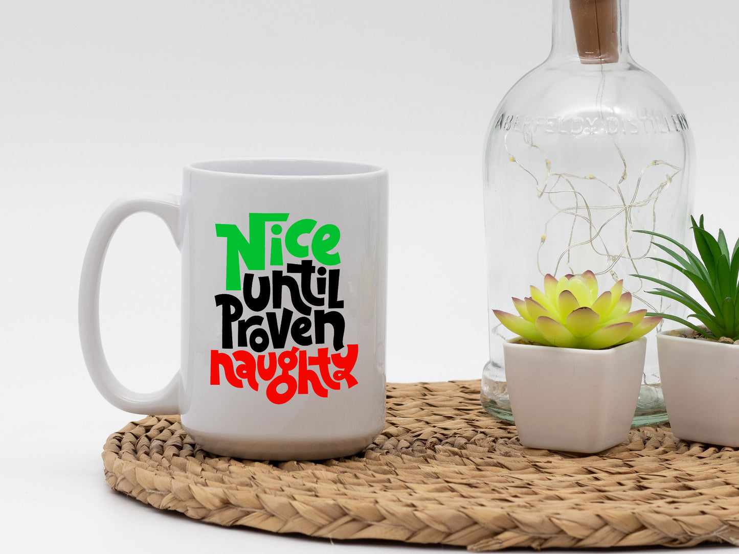 Ceramic White Coffee Mug Until Proven Holiday Mug Best Christmas Mug - Mug Project
