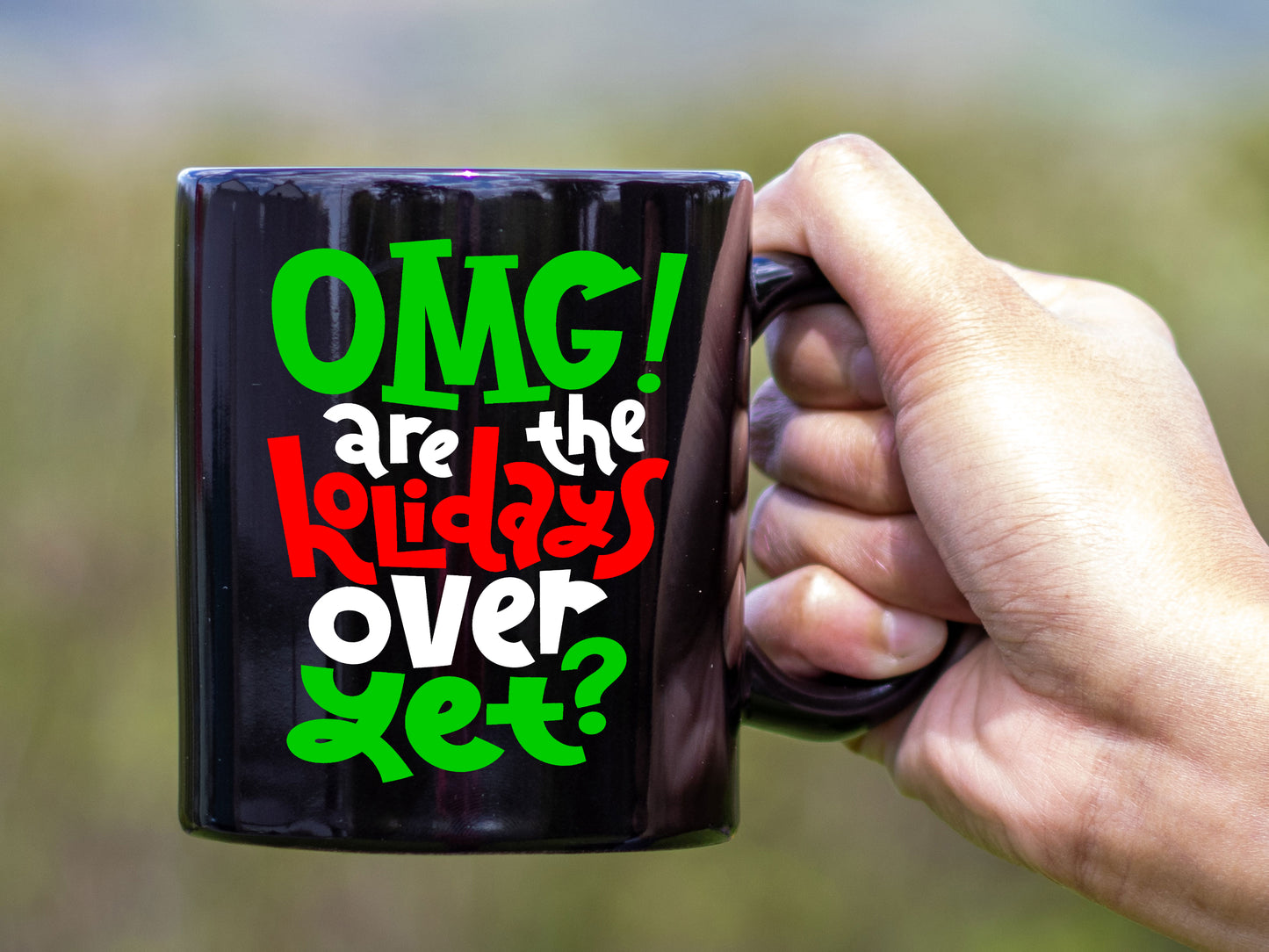 OMG Black Coffee Mug - Mug Project | Funny Coffee Mugs, Unique Wine Tumblers & Gifts