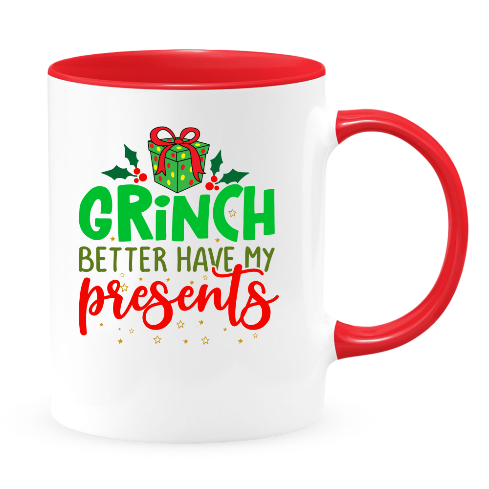 Ceramic White Coffee Mug Grinch Tea Cup Holiday Mug Best Christmas Mug - Mug Project