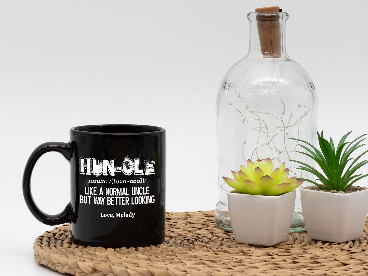Huncle Black Coffee Mug - Mug Project | Funny Coffee Mugs, Unique Wine Tumblers & Gifts