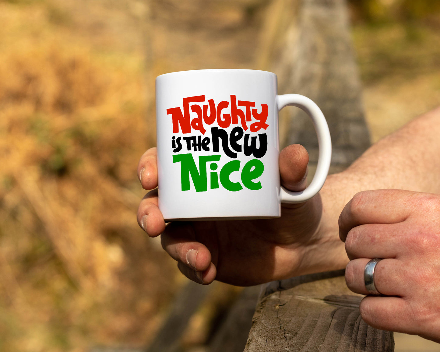 Naughty Is The New Nice White Coffee Mug - Mug Project | Funny Coffee Mugs, Unique Wine Tumblers & Gifts