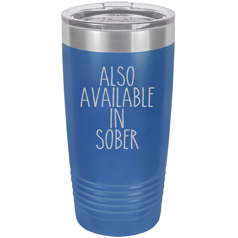 Tumbler with Lid, Stainless Steel Tumbler, Thermal Tumbler, Stainless Steel Cups, Insulated Tumbler, Also Available In Sober - Mug Project