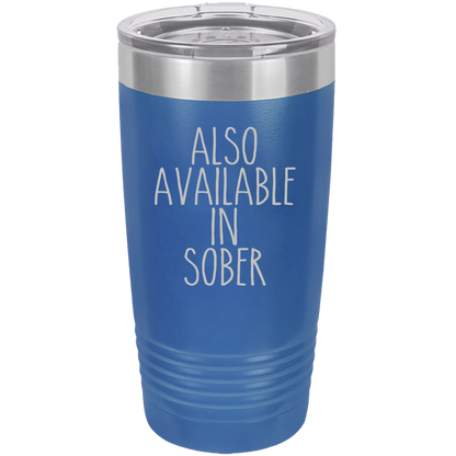 Tumbler with Lid, Stainless Steel Tumbler, Thermal Tumbler, Stainless Steel Cups, Insulated Tumbler, Also Available In Sober - Mug Project