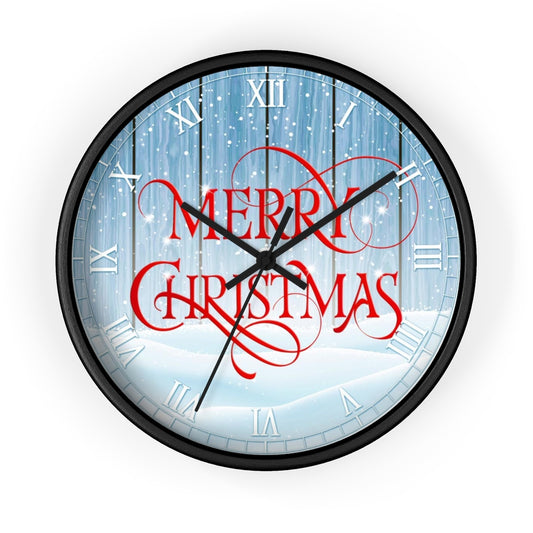 Wall clock, Silent Clock, Merry Christmas Wall Clock - Mug Project