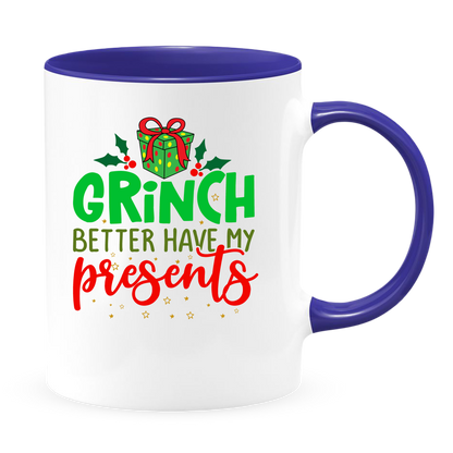 Ceramic White Coffee Mug Grinch Tea Cup Holiday Mug Best Christmas Mug - Mug Project